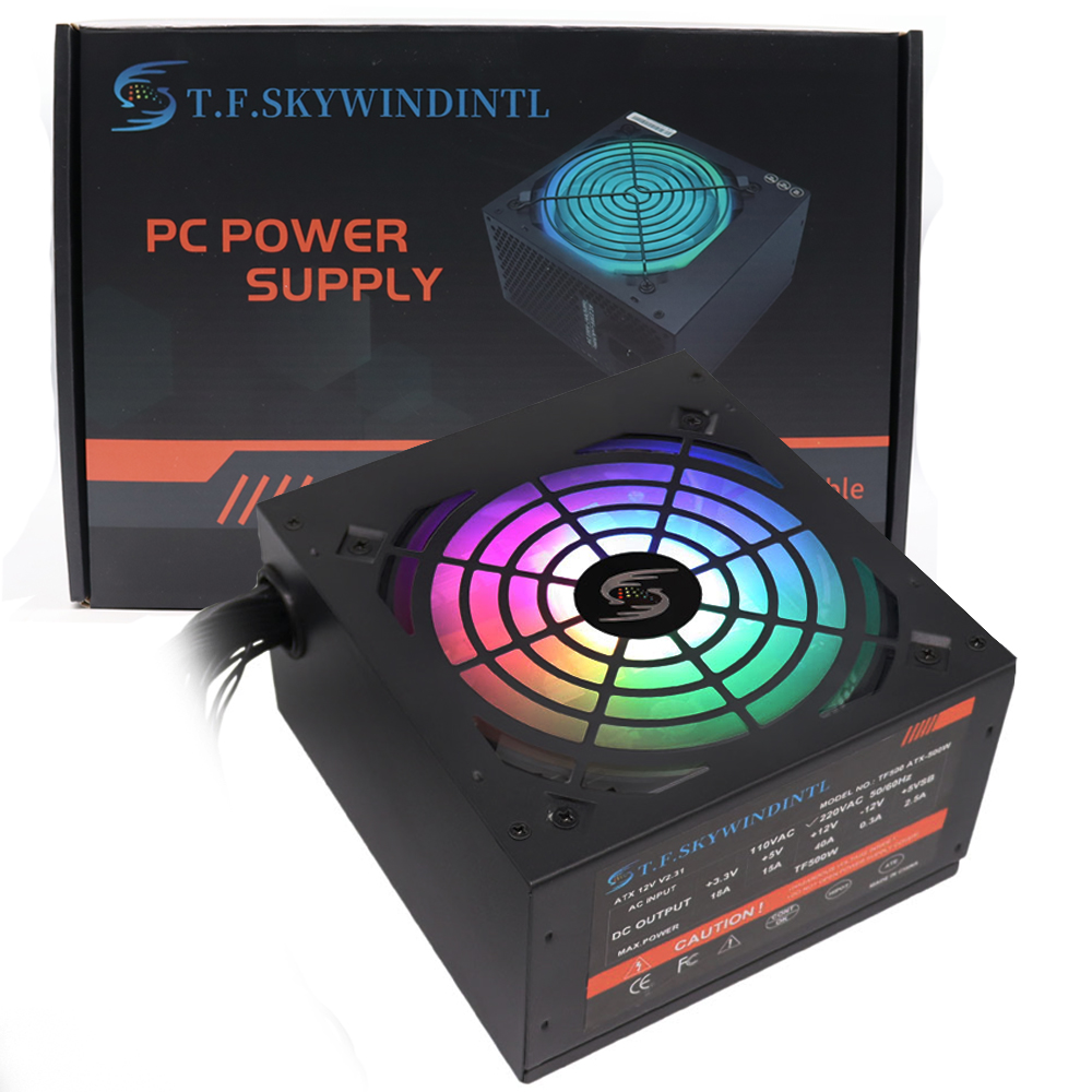Psu Computer - Fonte 500w PSU12V sumber daya PC