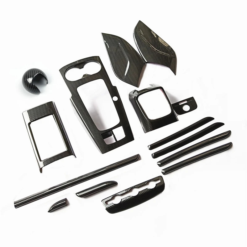 Open Frame Power Supply - ABS warna serat karbon dekorasi bingkai