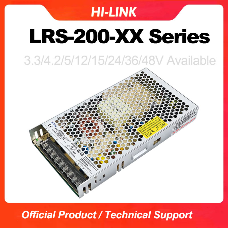 Dc Power Supply 12V - HI-LINK LRS-200 200W AC-DC Switching Power
