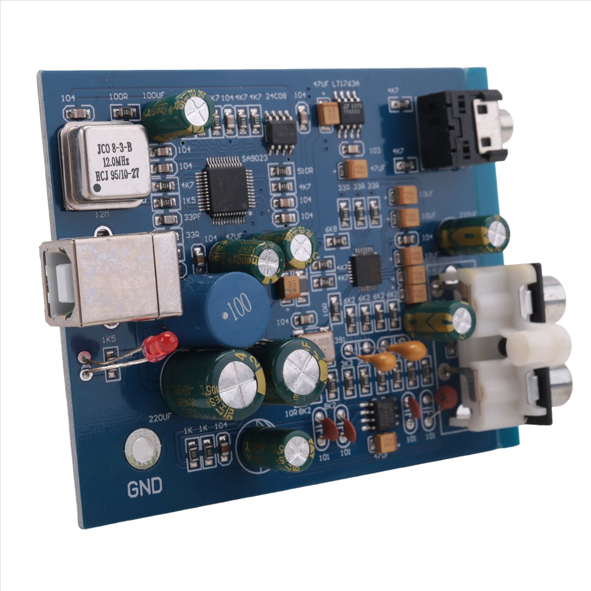 Modular Power Supply - A64I Papan Dekoder USB Mini ES9028K2M