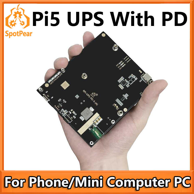 Pc Power Supply - UPS Raspberry Pi 5 / 4B