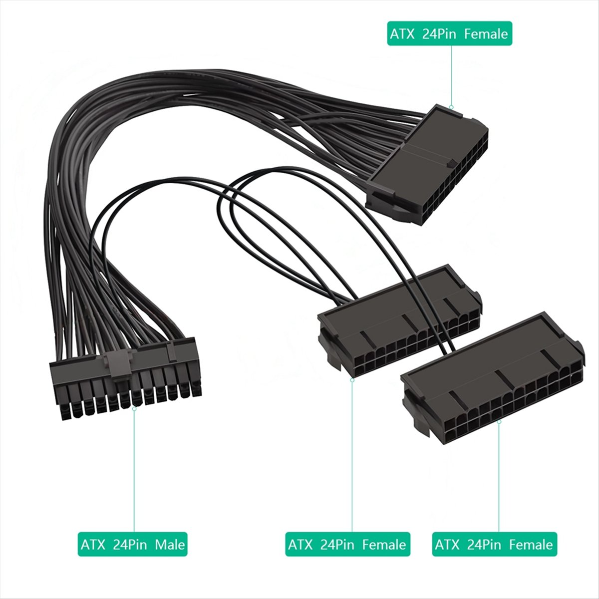 Psu Computer - 【A19R】ATX 24 Pin Male 1 hingga