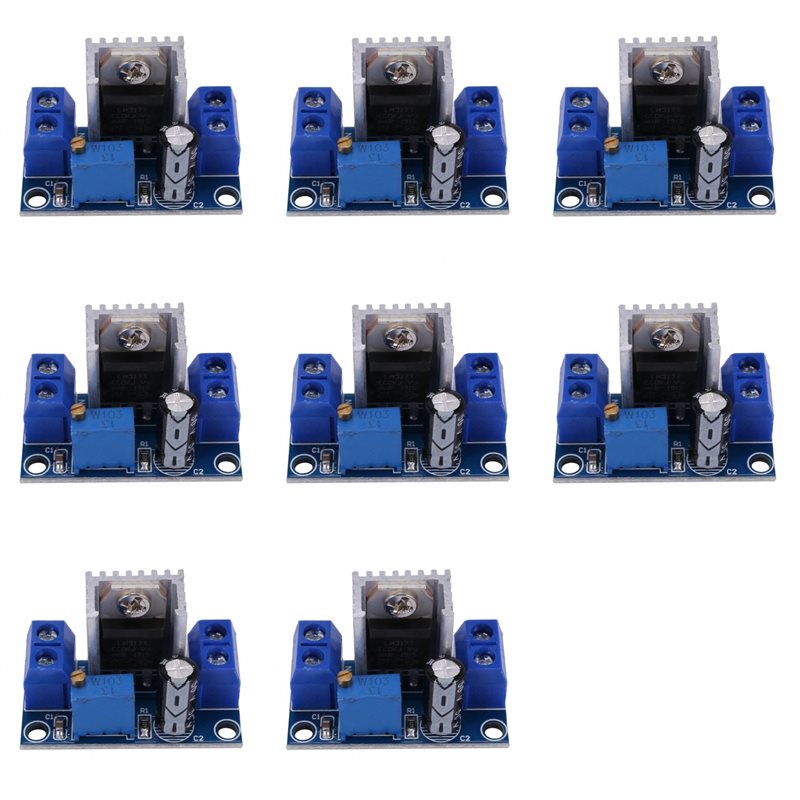 Pc Power Supply - 8X LM317 DC-DC 1.5A 1.2-37V Papan