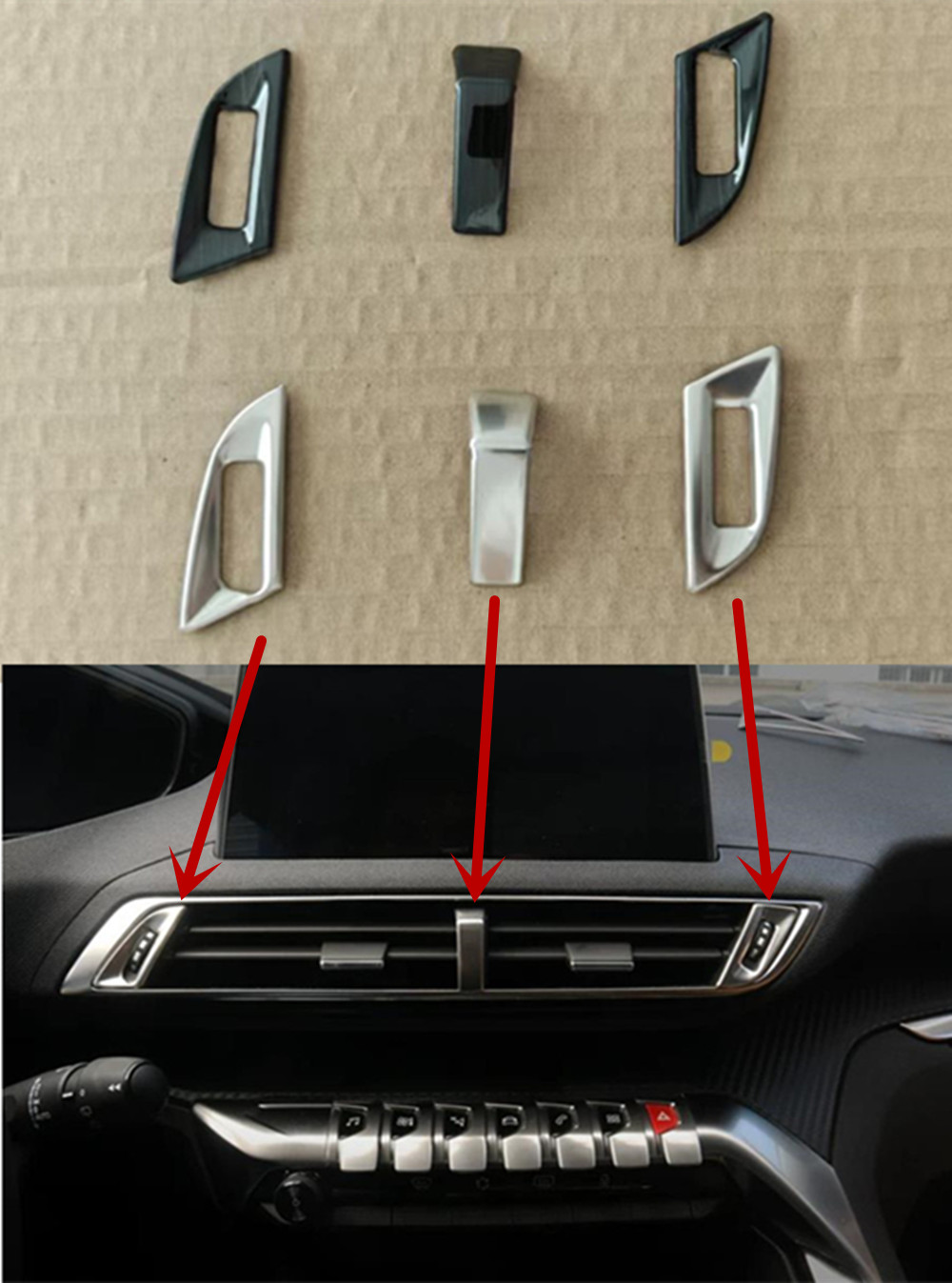 Open Frame Power Supply - Bingkai Trim Interior Mobil, Ventilasi Outlet
