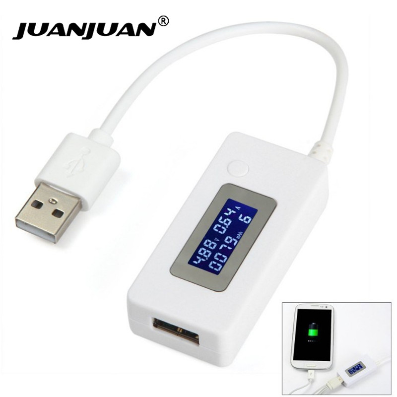 Power Supply Tester - Layar LCD USB Tester ponsel, pengukur