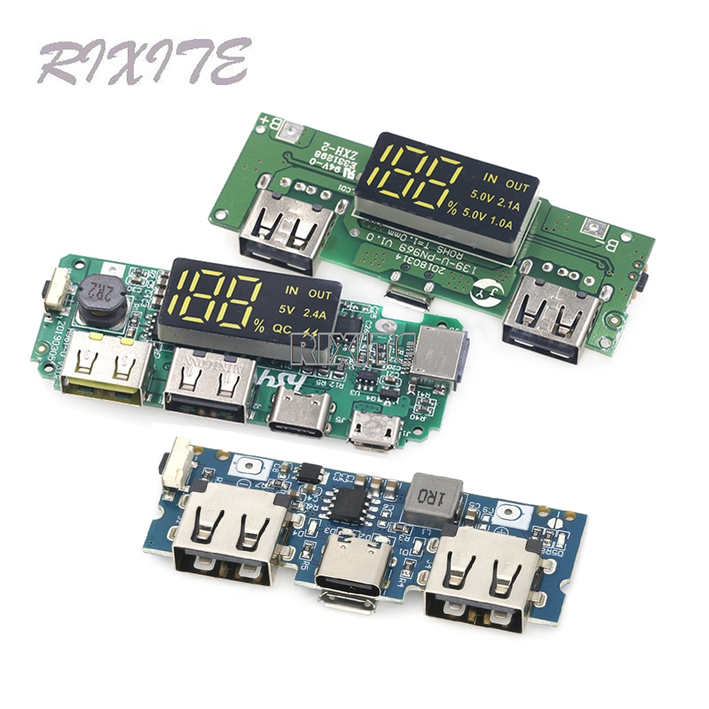 Modular Power Supply - Papan Pengisi Daya Baterai Lithium LED