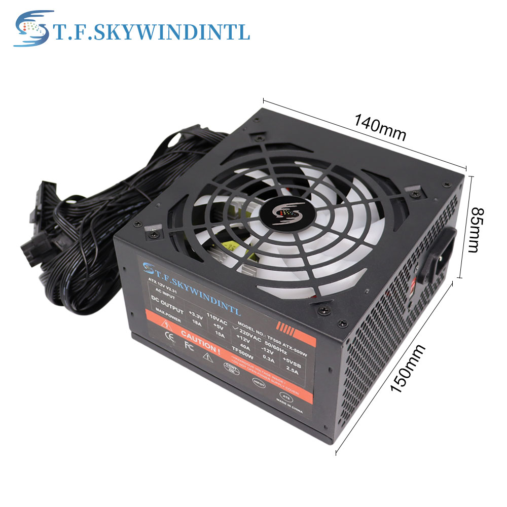 Fonte 500w PSU12V sumber daya  - Psu Computer ulasan dan harga