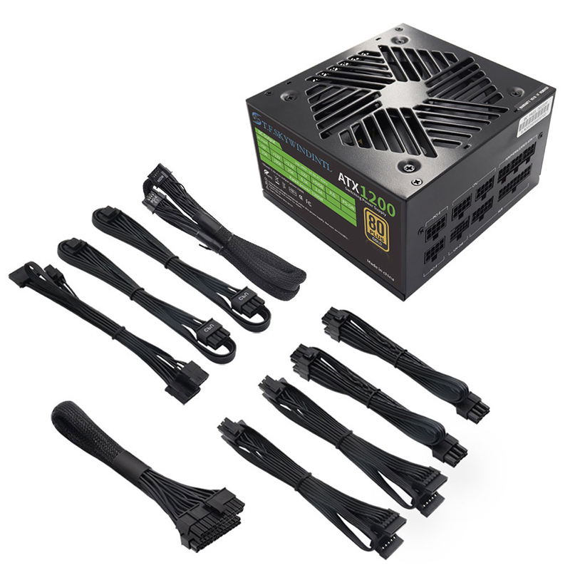 PCIE catu daya PC 5.0 1200W, P - Psu Computer ulasan dan harga