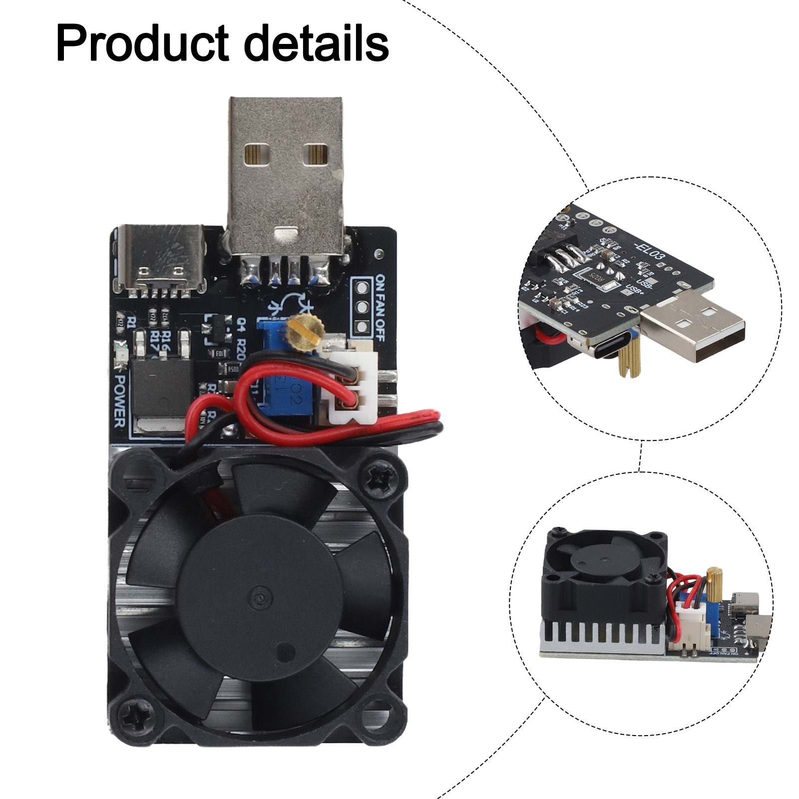 Perangkat Pengujian Pengosonga - Power Supply Tester ulasan dan harga