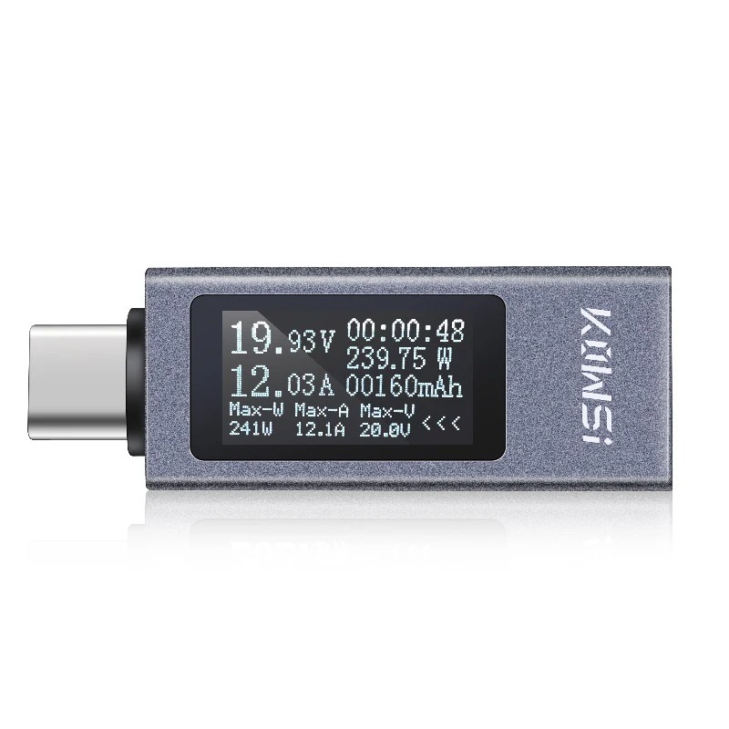 Monitor Tegangan Arus Tipe-C K - Power Supply Tester ulasan dan harga