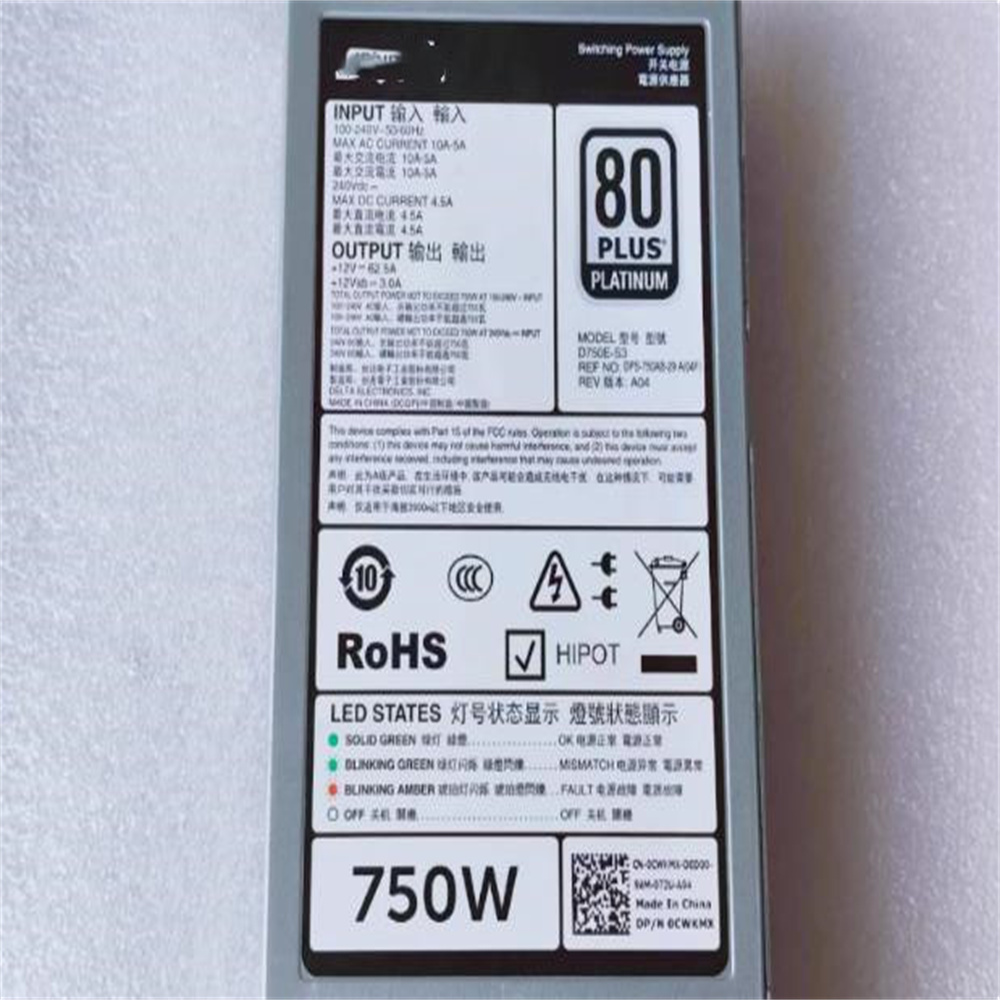 UNTUK DELL PowerEdge R740 R730 - Server Power Supply ulasan dan harga