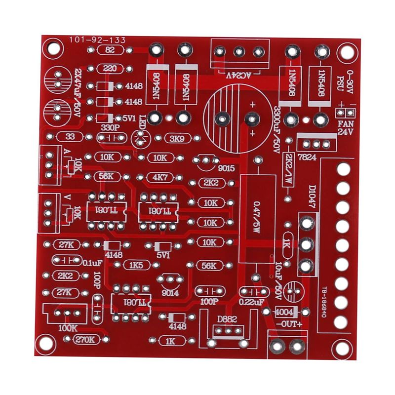 ABZZ-4X 0-30V 2Ma-3A Kit DIY C - Dc Power Supply 12V ulasan dan harga
