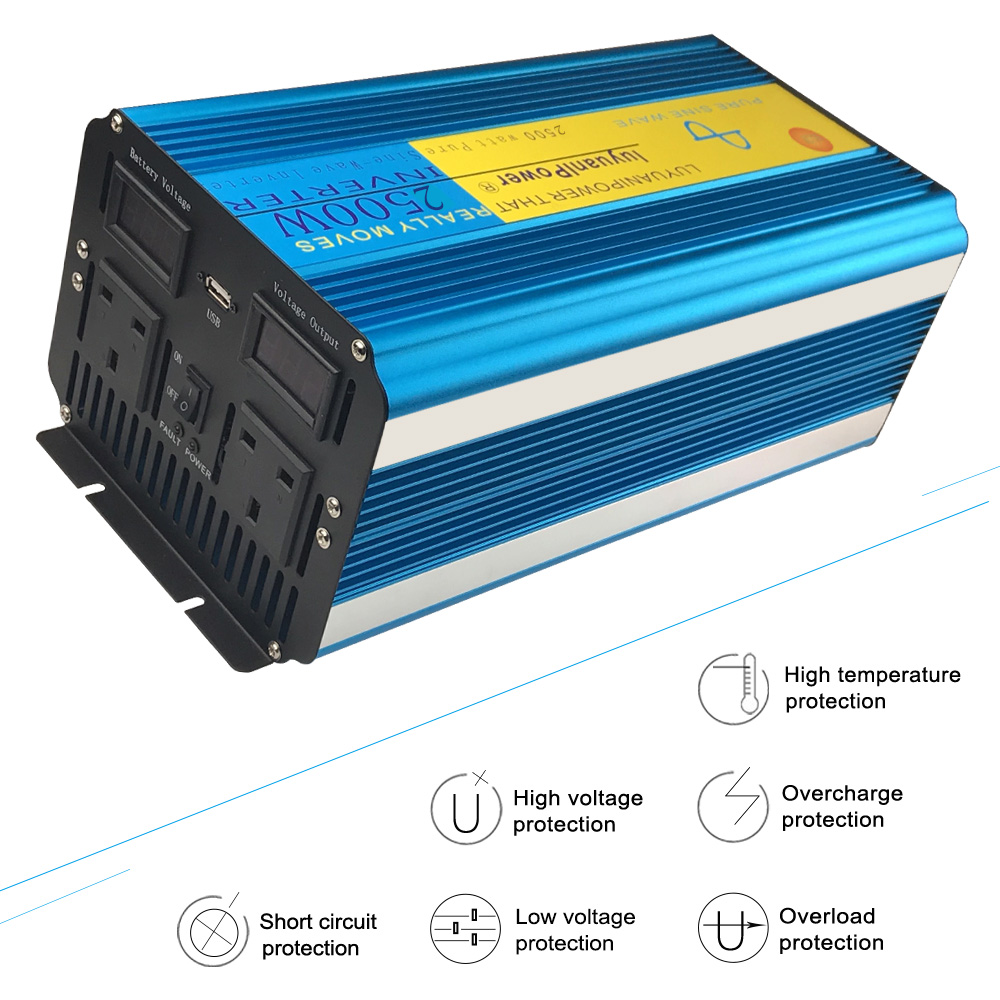 Inverter Gelombang Sinus Murni - Power Supply 12V ulasan dan harga
