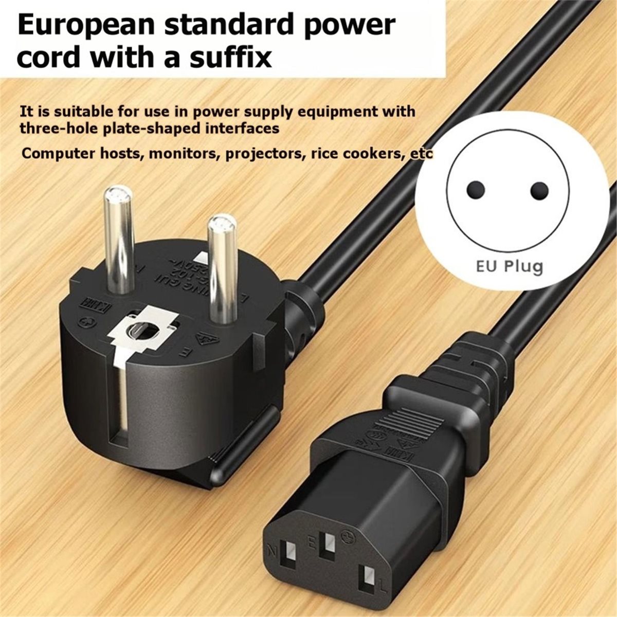 perbarui. Kabel Catu Daya EU P - Psu Computer ulasan dan harga