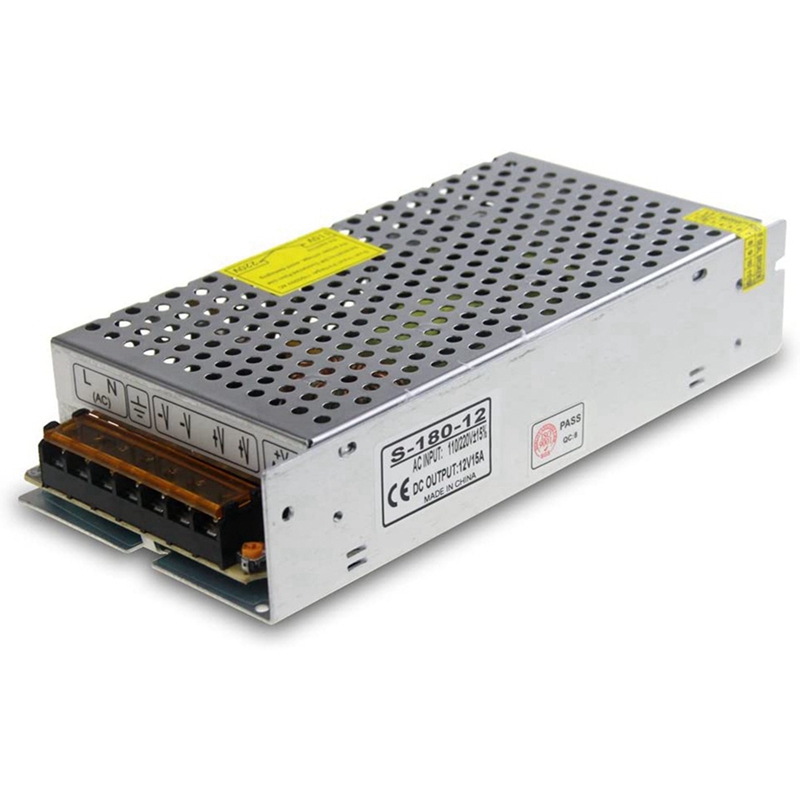 DC 12V 15A 180W Transformator  - Power Supply 12V ulasan dan harga