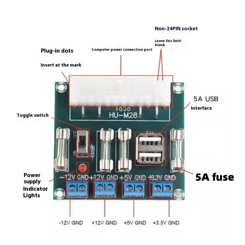 1 Buah Modul Uji Catu Daya Ada - Atx Power Supply ulasan dan harga