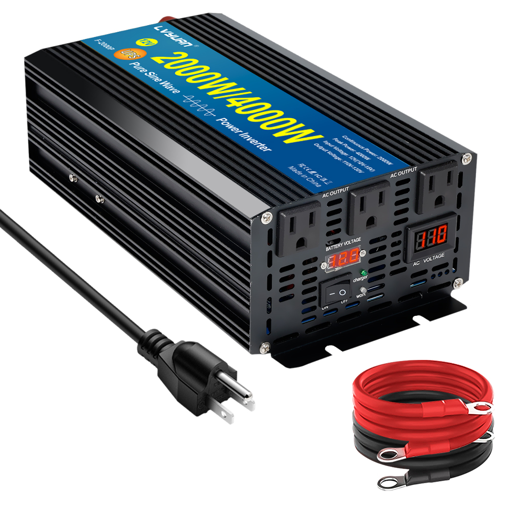 Inverter LVYUAN 1500W dengan F - Power Supply 12V ulasan dan harga