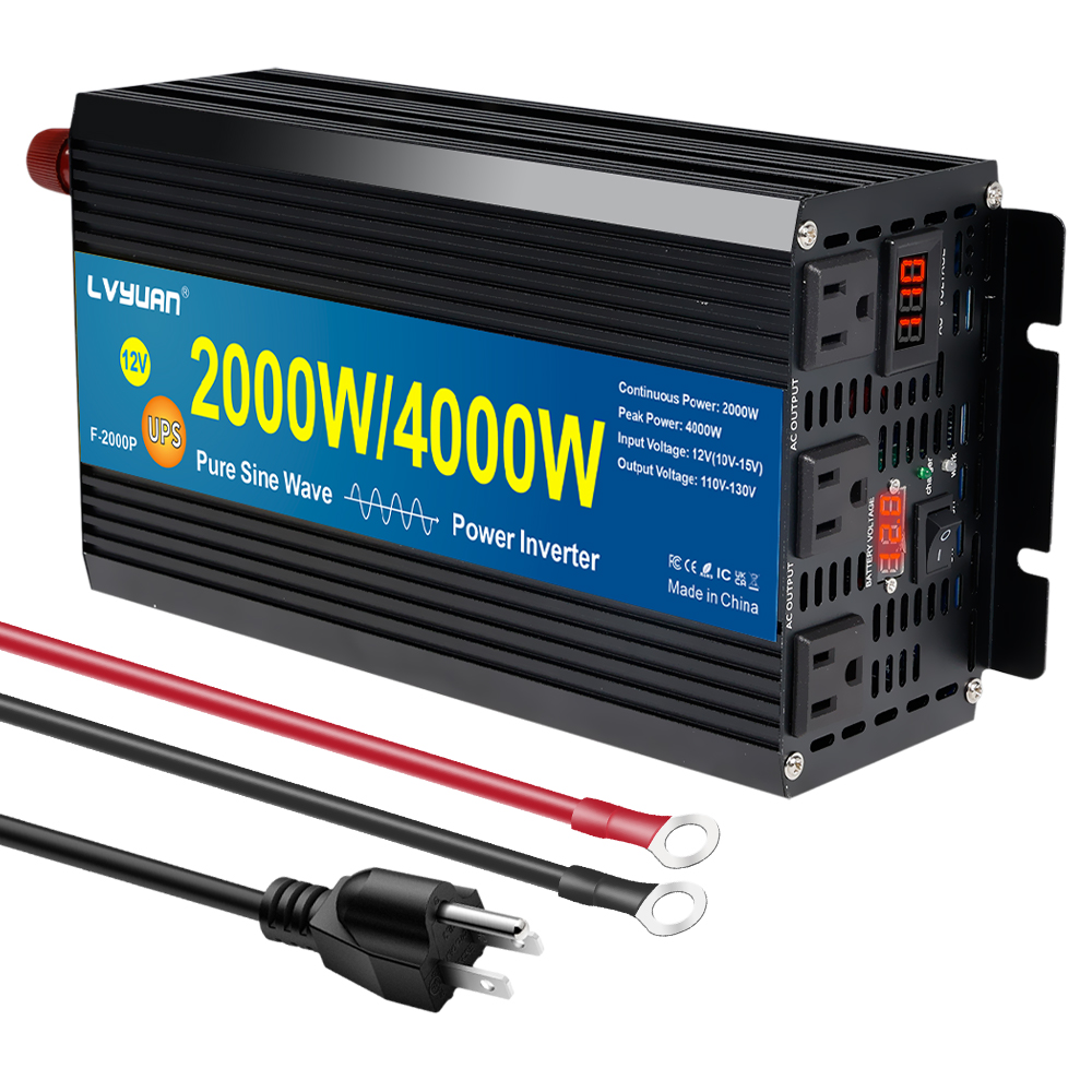 Inverter LVYUAN 1500W dengan F - Power Supply 12V ulasan dan harga
