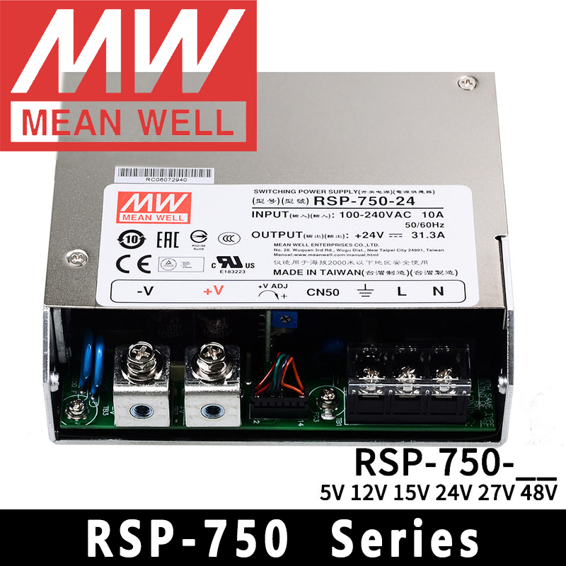 Mean Well RSP-750-5/12/15/24/2 - Power Supply 750W ulasan dan harga