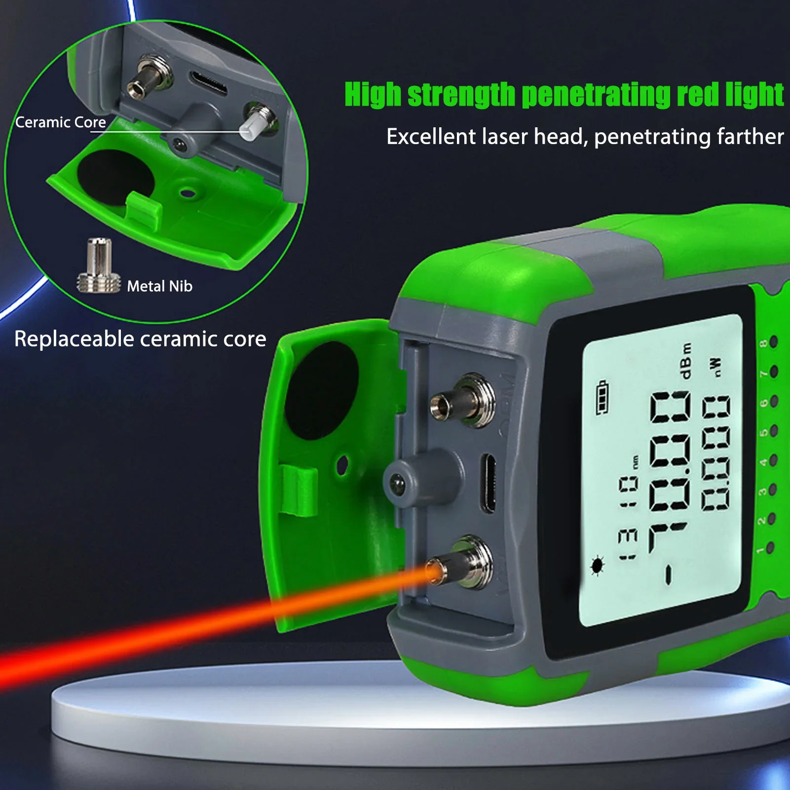 Penguji Daya Kabel Optik Lampu - Power Supply Tester ulasan dan harga