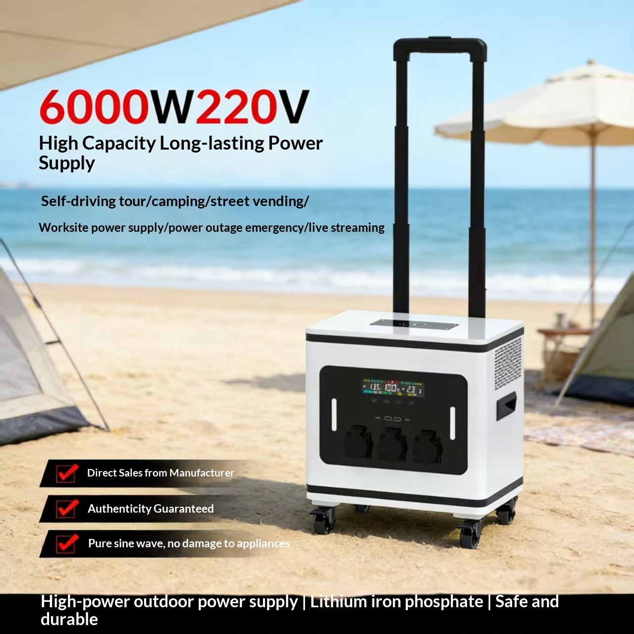 Baterai Lithium Ion Sumber Day - Power Supply ulasan dan harga