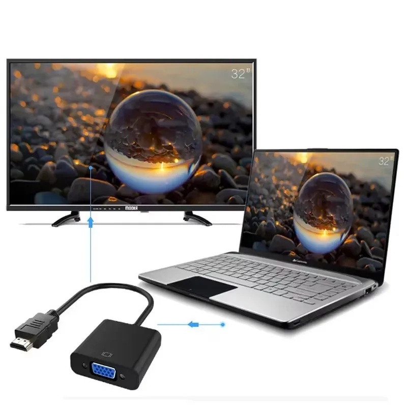 1-4 set Kabel Konverter HDMI k - Pc Power Supply ulasan dan harga