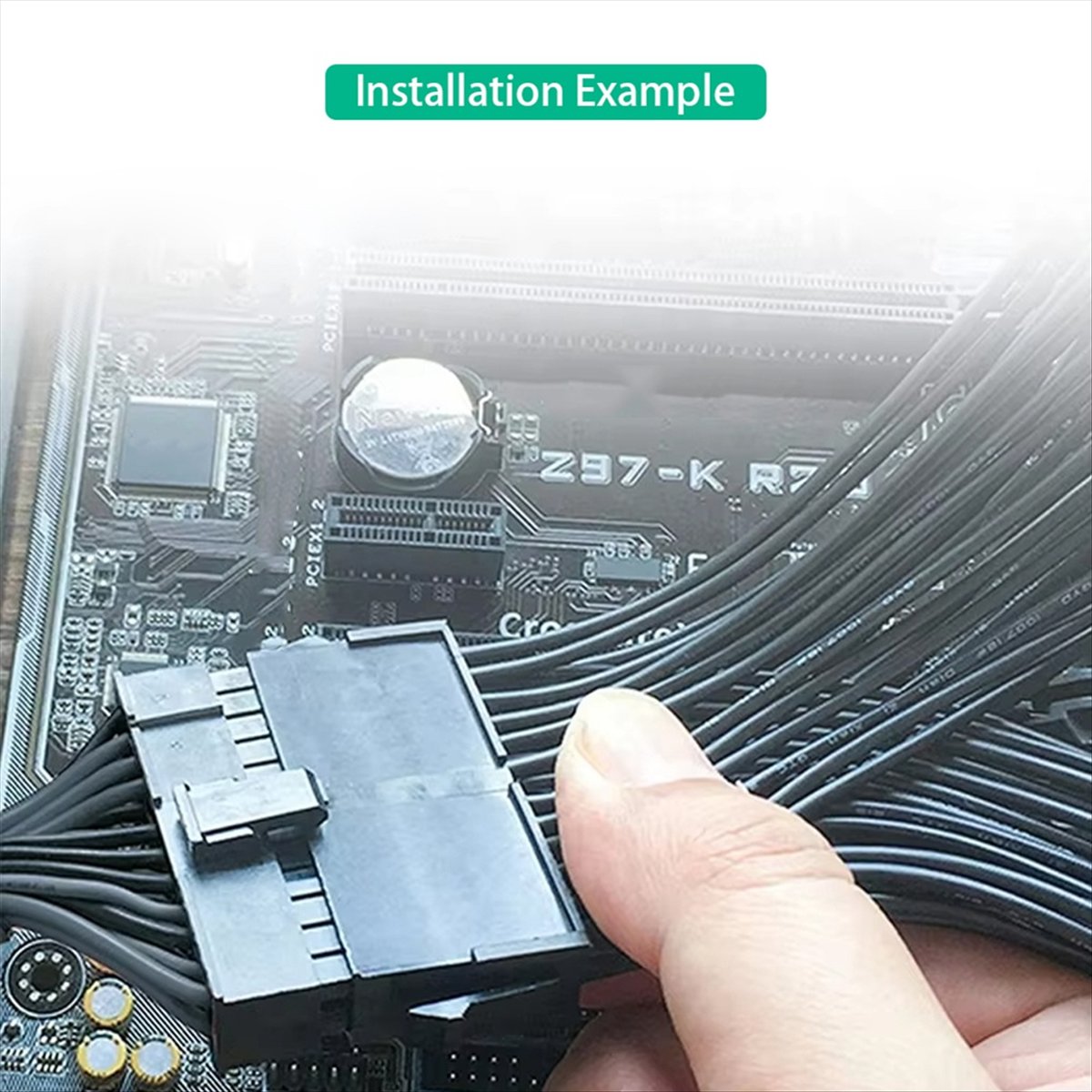 【A19R】ATX 24 Pin Male 1 hingga - Psu Computer ulasan dan harga