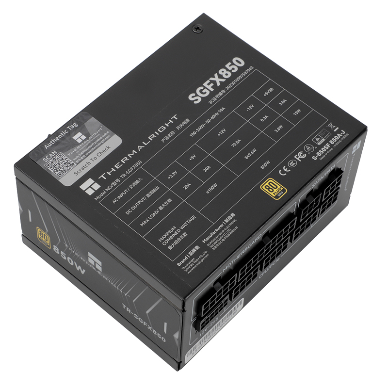 Thermalright SGFX850 Gold Full - Server Power Supply ulasan dan harga
