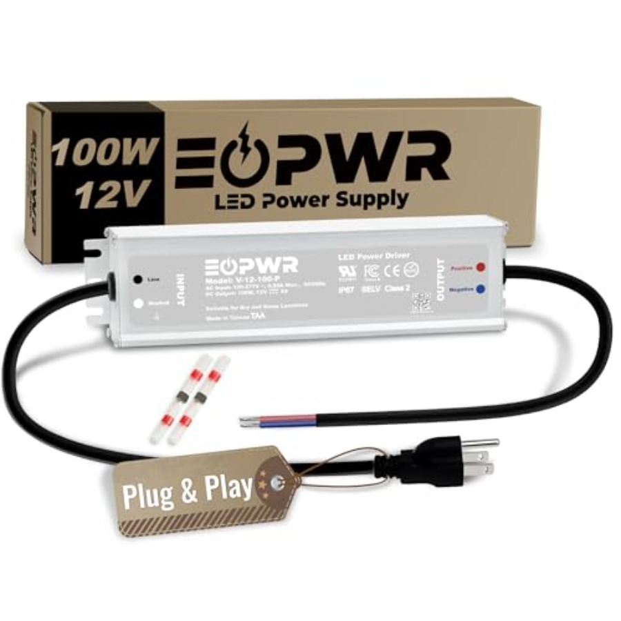 Driver LED Tahan Air IP67 Catu - Ac Power Supply ulasan dan harga