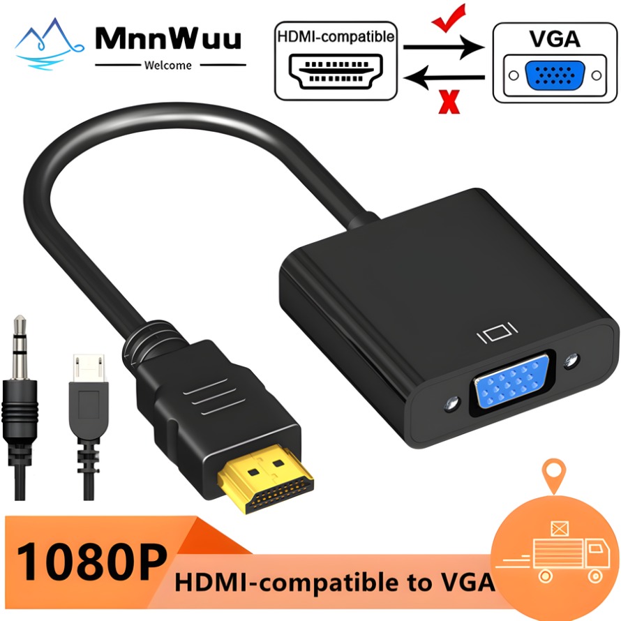 Konverter Adaptor VGA Kompatib - Pc Power Supply ulasan dan harga