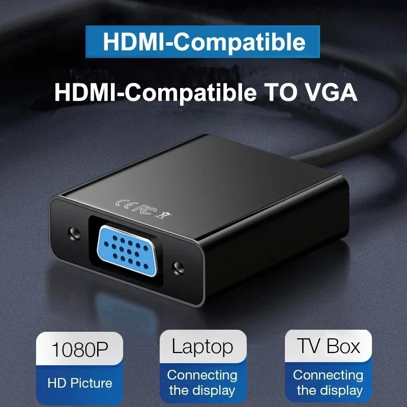 Konverter Kabel HDMI ke VGA HD - Pc Power Supply ulasan dan harga