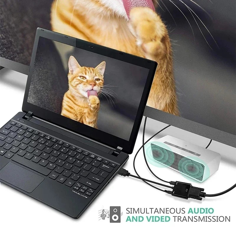 Konverter Kabel HDMI ke VGA HD - Pc Power Supply ulasan dan harga