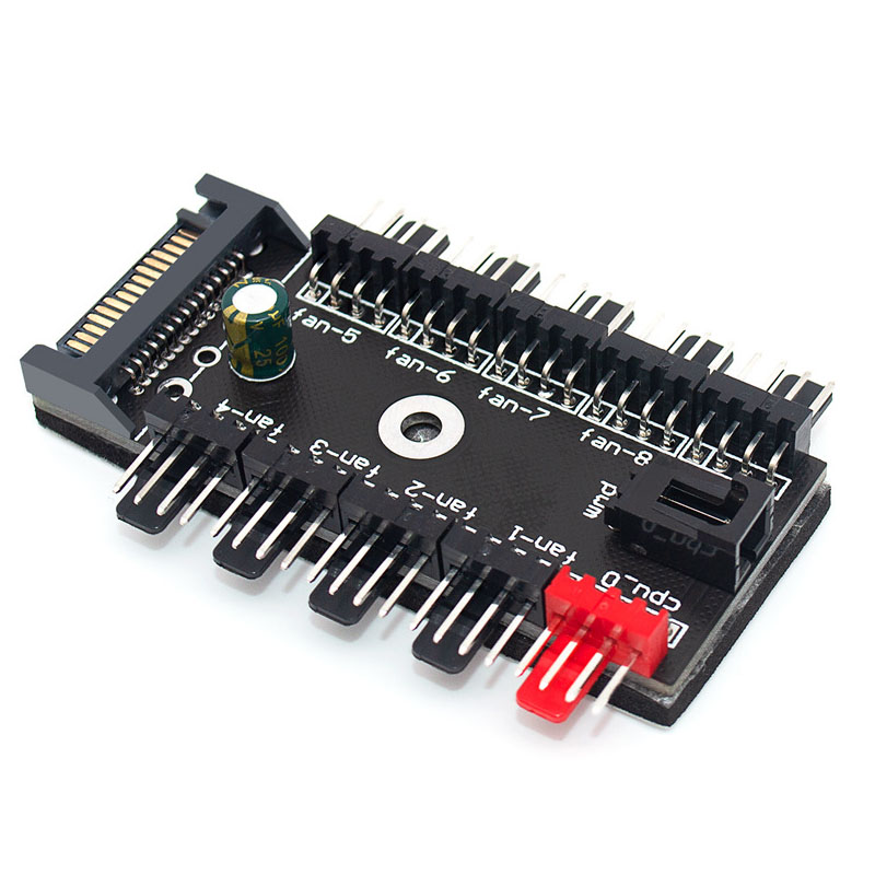 Splitter Hub Kipas PWM 4 Pin 1 - Pc Power Supply ulasan dan harga
