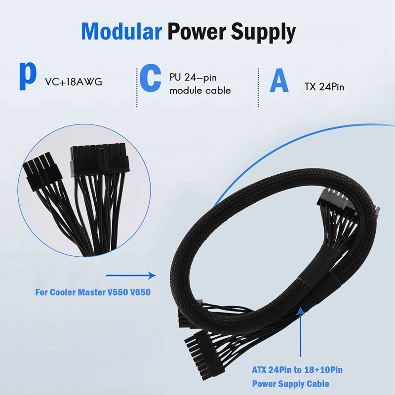 Kabel Catu Daya Modular PSU Mo - Power Supply ulasan dan harga