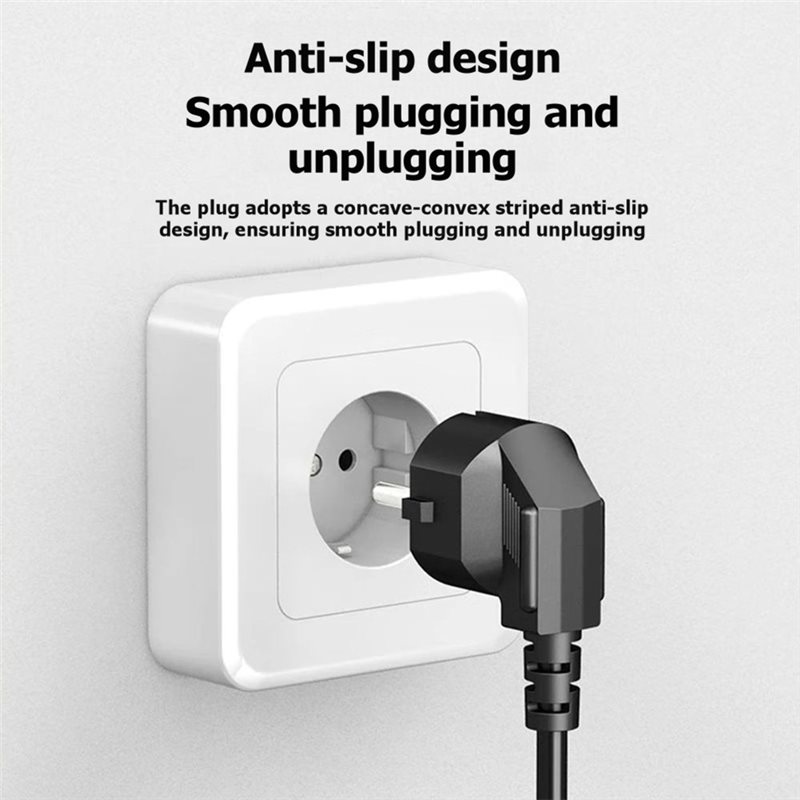Kabel Catu Daya EU Plug C13 1. - Psu Computer ulasan dan harga