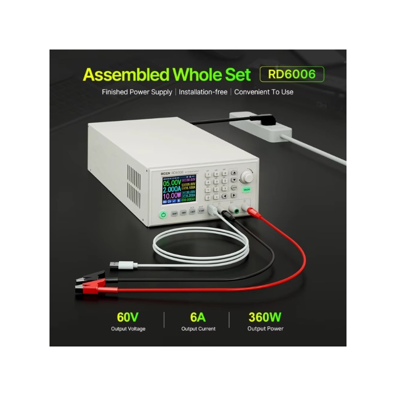 RD RD6006 Set Rakitan AC ke DC - Ac Power Supply ulasan dan harga