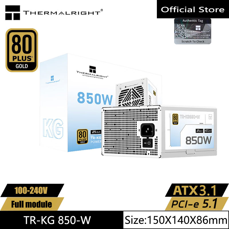 Thermalright TR-KG850 Medali E - Power Supply 750W ulasan dan harga